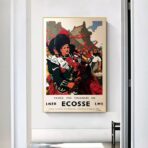 affiche ecosse vintage