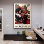 affiche ecosse vintage