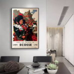 affiche ecosse vintage