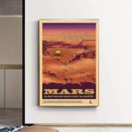 affiche espace vintage