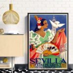 affiche espagne vintage