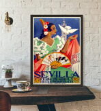 affiche espagne vintage