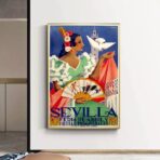 affiche espagne vintage