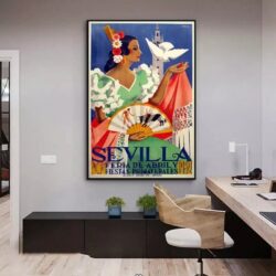 affiche espagne vintage