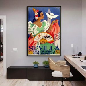 affiche espagne vintage