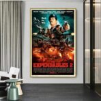 Affiche Vintage <br> Expendables 2 – Image 2