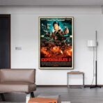 Affiche Vintage <br> Expendables 2 – Image 3