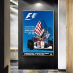 affiche f1 vintage
