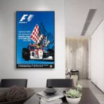affiche f1 vintage