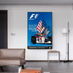 affiche f1 vintage