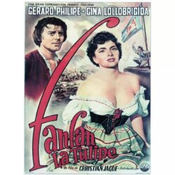 affiche fanfan la tulipe