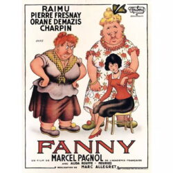 affiche fanny pagnol