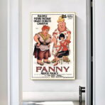 affiche fanny pagnol