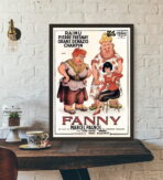 affiche fanny pagnol