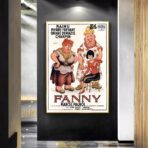 affiche fanny pagnol