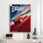 affiche ferrari vintage