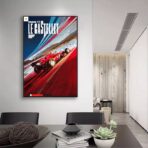 affiche ferrari vintage