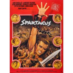 affiche film spartacus
