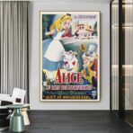affiche film Alice Au Pays Des Merveilles