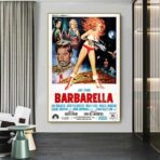 affiche film Barbarella