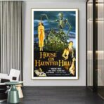 affiche film d'horreur vintage