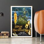 affiche film d'horreur vintage