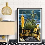 affiche film d'horreur vintage