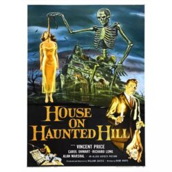 affiche film d'horreur vintage