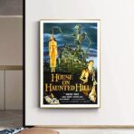 affiche film d'horreur vintage