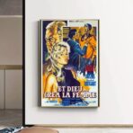 affiche film et dieu créa la femme