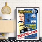 affiche film fenêtre sur cours