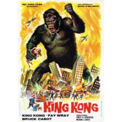 affiche film king kong 1933