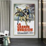 affiche film la grande évasion