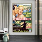affiche film la main au collet