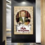 Affiche Vintage <br> L'aile Ou La Cuisse – Image 2