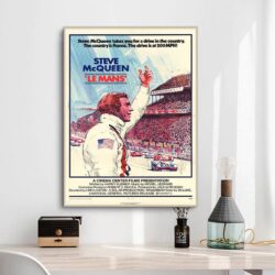 affiche film Le Mans Steve McQueen