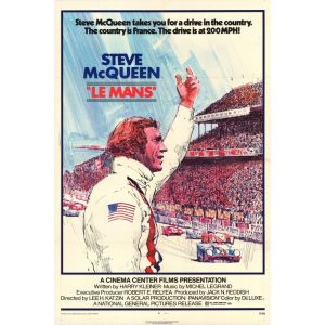 affiche film Le Mans Steve McQueen