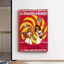 affiche film les demoiselles de rochefort
