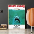 Affiche Vintage <br> Les Dents De La Mer – Image 5