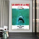 Affiche Vintage <br> Les Dents De La Mer – Image 8