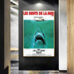 Affiche Vintage <br> Les Dents De La Mer – Image 9