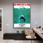 Affiche Vintage <br> Les Dents De La Mer – Image 10