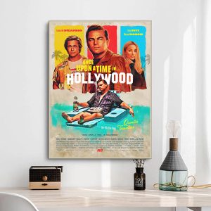 affiche film once upon a time in hollywood