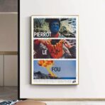 affiche film pierrot le fou