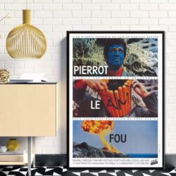 affiche film pierrot le fou