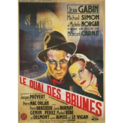 affiche film quai des brumes