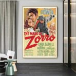 affiche film zorro
