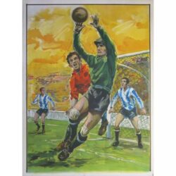 Affiche Foot Vintage