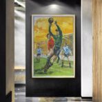 Affiche Foot Vintage