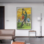 Affiche Foot Vintage